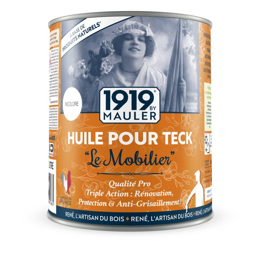 Huile pour Teck "Le Mobilier" 1919 BY MAULER